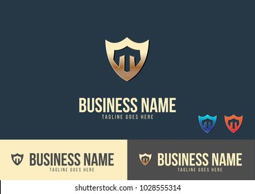 Shield Logo Template Design Vector Illustration