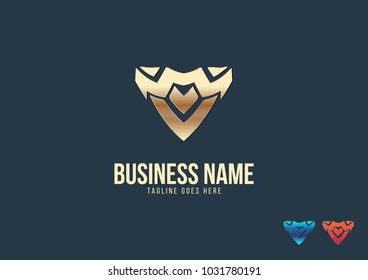 Shield Logo Template Design Vector