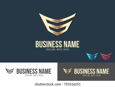 Shield Logo Template Design Vector