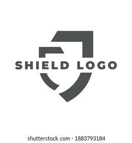 Shield Logo, shield logo template, shield icon, security and 
protection symbol