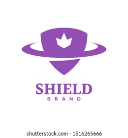 Shield logo template for security business
