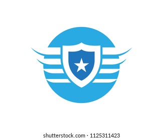 Shield Logo Template Symbol