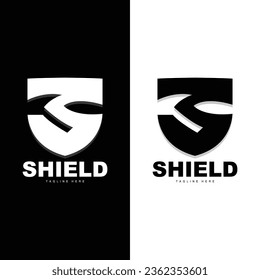 Shield Logo Vector Design Security Illustration Symbol Templet
