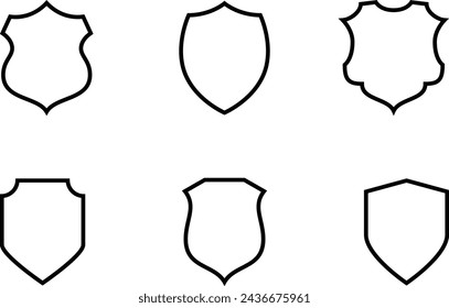Shield Logo Vector Icon Art