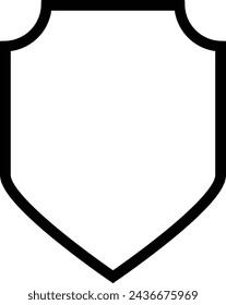 Shield Logo Vector Icon Art