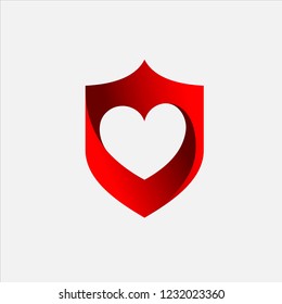 Shield Love Logo