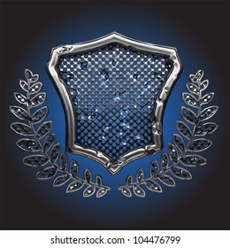 shield made in vector