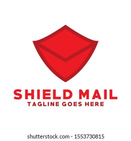 Shield Mail Logo Design Inspiration For Business And Company