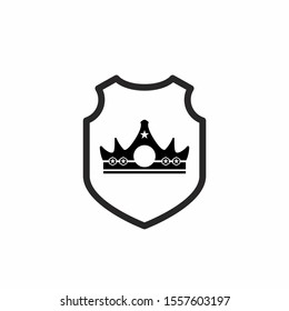 Shield and mascot logo design