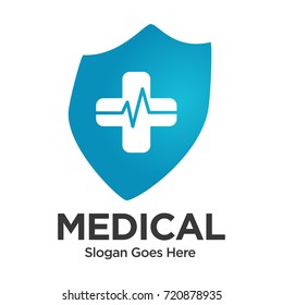 Shield Medical Logo Template