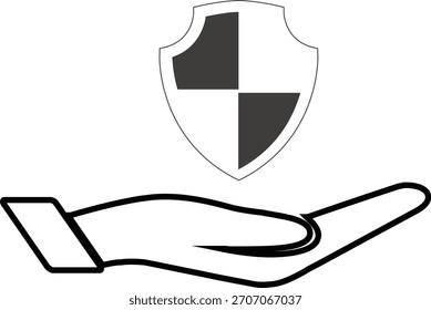 shield on hand for bright future