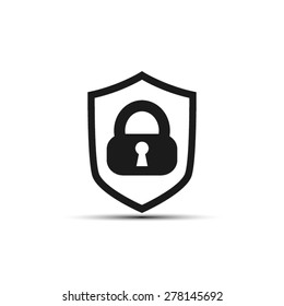shield padlock