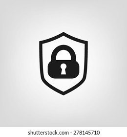 shield padlock