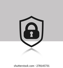 shield padlock