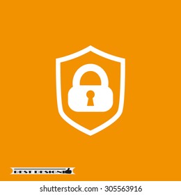 shield padlock