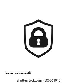 shield padlock