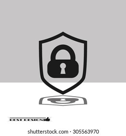 shield padlock