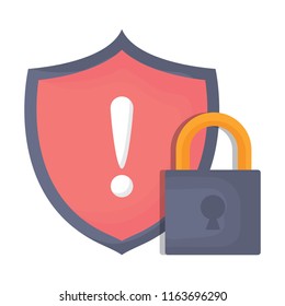 shield and padlock icon