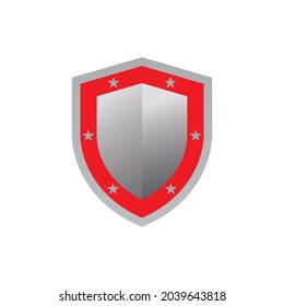 shield- padlock icon vector logo template, 