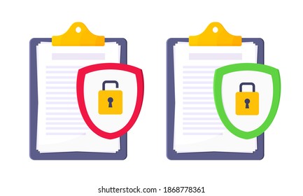 Escuche con candado en su símbolo de protección de seguridad en el juego de la luna de luz. Bloqueo de seguridad, política de privacidad y metáfora de protección de datos.