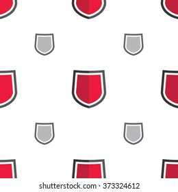 Shield patern. Abstract symbol of security. 