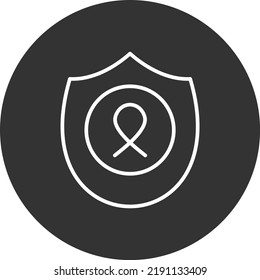 Icono de detalle perfecto de Blindaje
