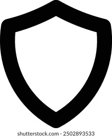 Shield privacy protection icon, security icon