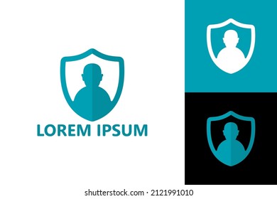 Proteger a las personas diseño de plantilla de logotipo vectorial