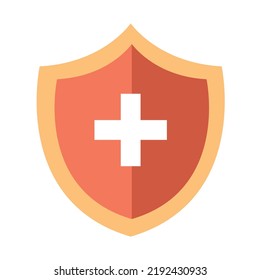 Shield protect safty safe guard secure design element illustration