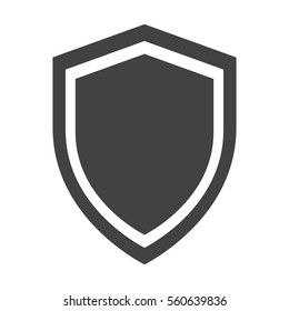 shield protection anti virus insignia security vector illustration eps 10