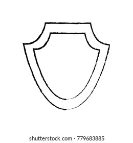 shield protection emblem empty icon
