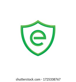 shield protection gradient logo concept