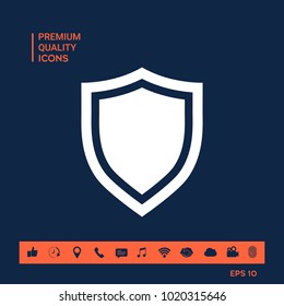 Shield. Protection icon