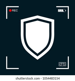 Shield, protection icon