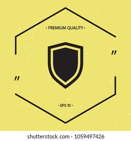 Shield, protection icon