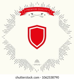 Shield, protection icon