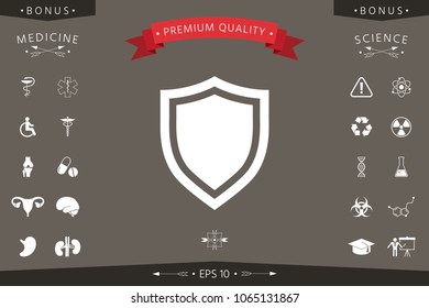 Shield. Protection icon