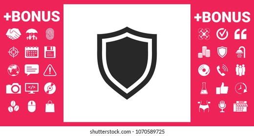 Shield. Protection icon