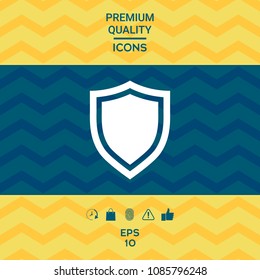 Shield. Protection icon