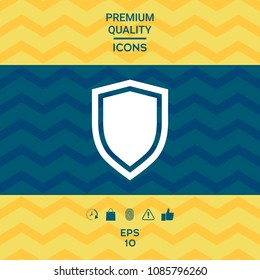 Shield, protection icon