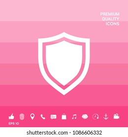 Shield. Protection icon