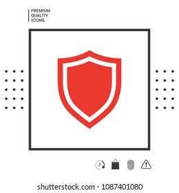 Shield. Protection icon