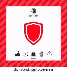 Shield, protection icon