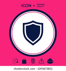 Shield. Protection icon