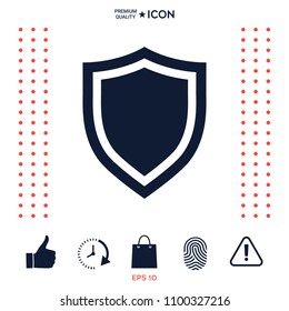 Shield. Protection icon