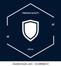 Shield, protection icon