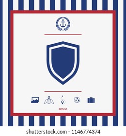 Shield, protection icon