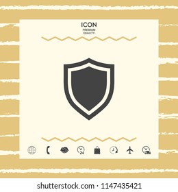 Shield. Protection icon
