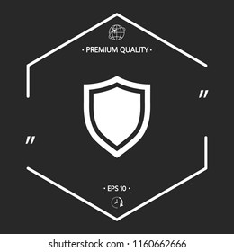 Shield. Protection icon