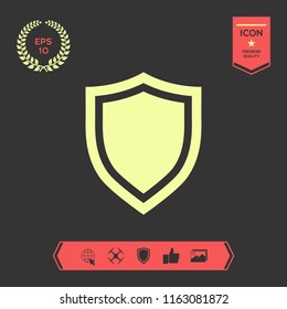 Shield. Protection icon